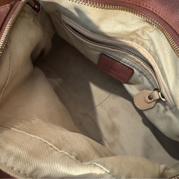 Chloe Paraty Rosewood Leather Handbag Medium - Picture 3 of 7